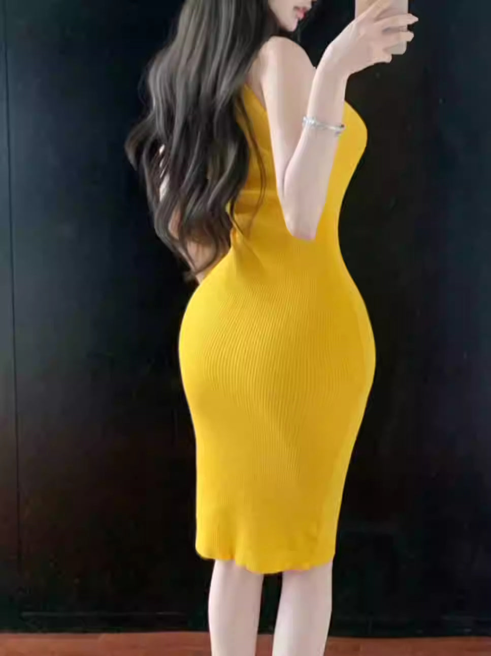 Sunny Allure Bodycon Dress