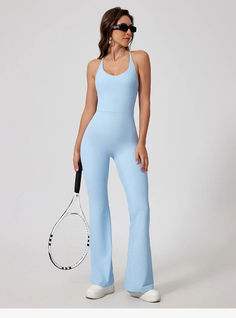 FlexFit Ribbed Jumpsuit