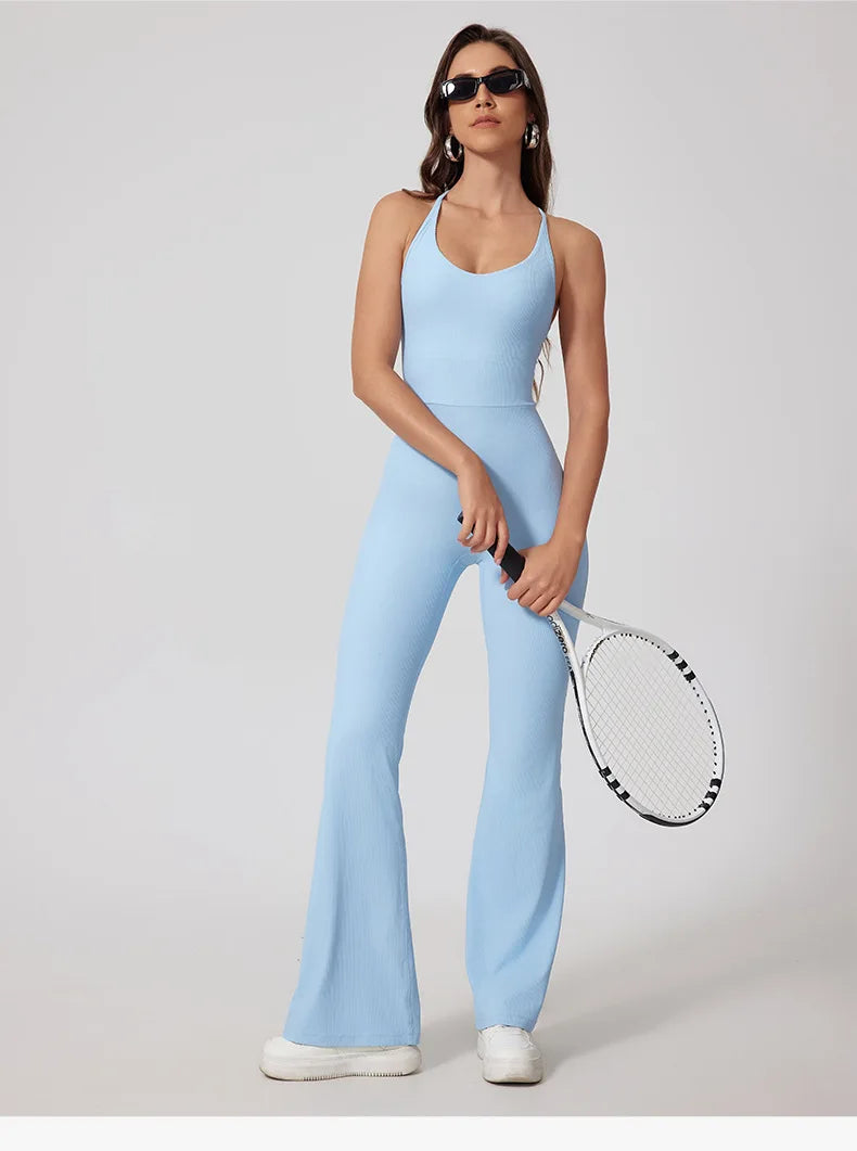 FlexFit Ribbed Jumpsuit