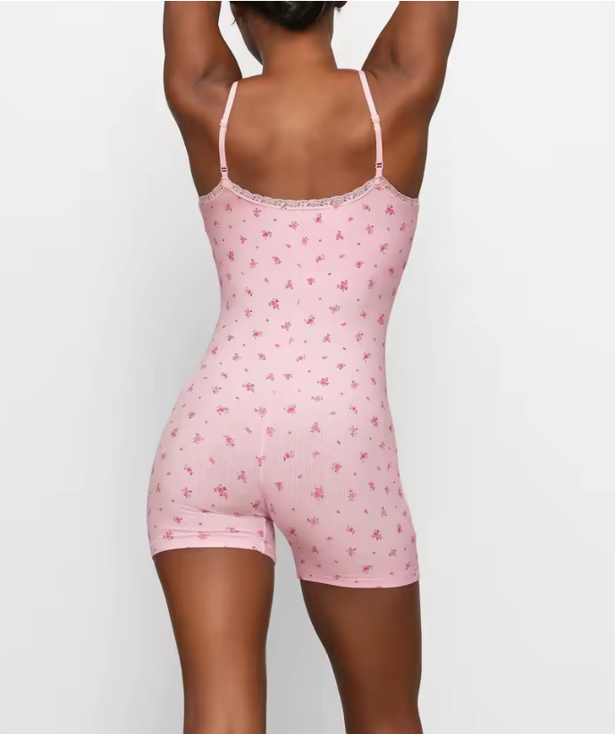 Floral Lace Modal Jumpsuit