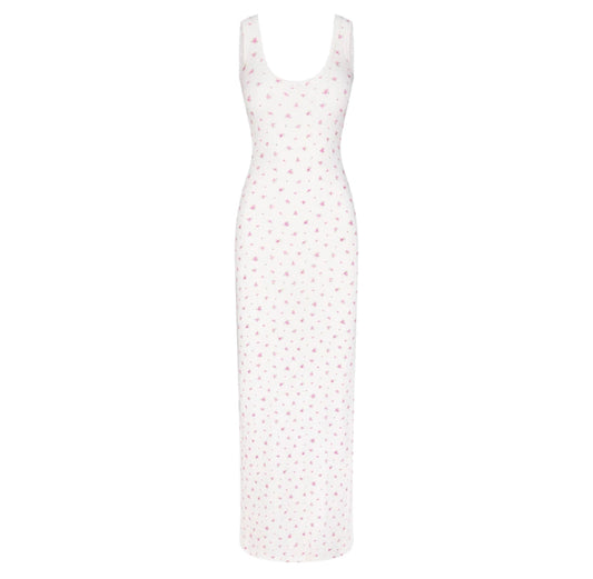 Floral Grace Lounge Dress