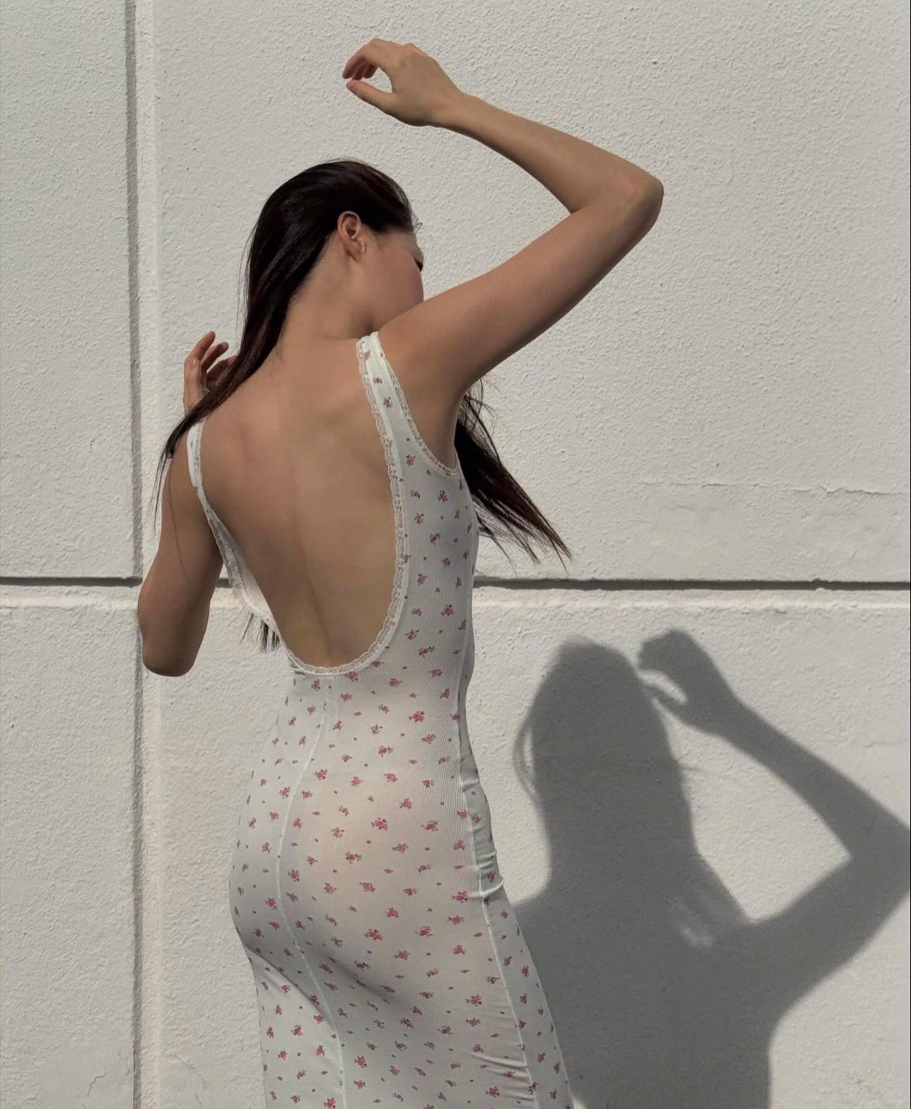 Floral Grace Lounge Dress