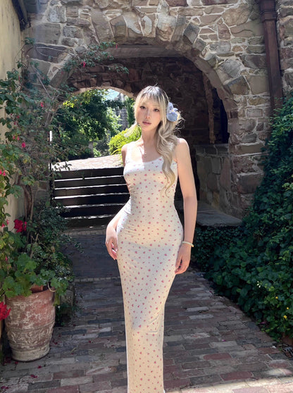 Floral Grace Lounge Dress