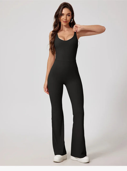 FlexFit Ribbed Jumpsuit