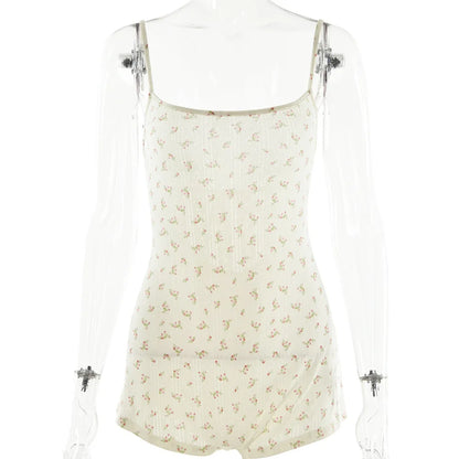 Summer Bloom Backless Jumpsuit