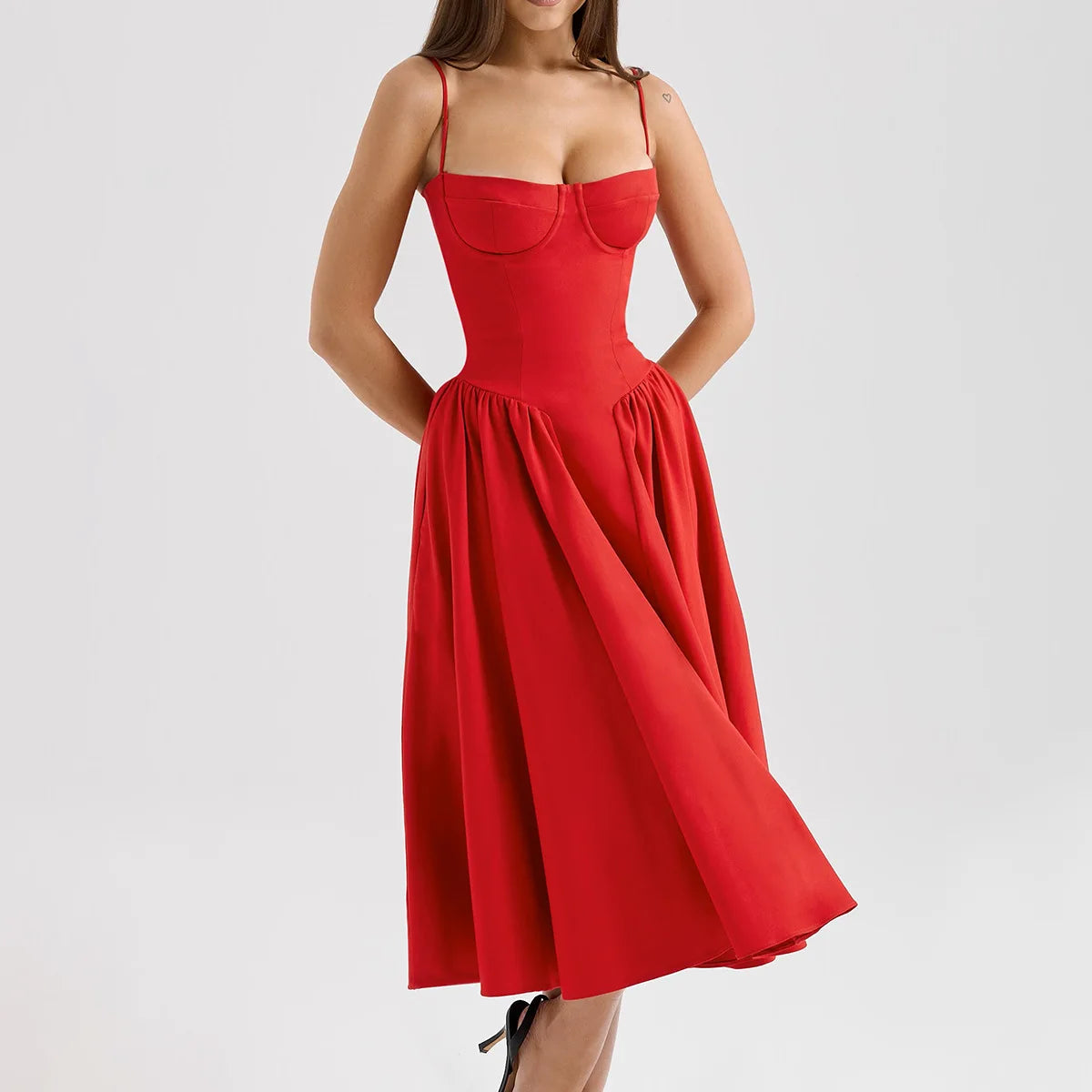 Suninheart Date Night Midi Dress