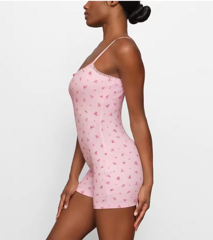 Floral Lace Modal Jumpsuit