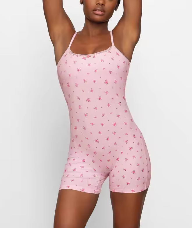 Floral Lace Modal Jumpsuit