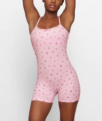 Floral Lace Modal Jumpsuit